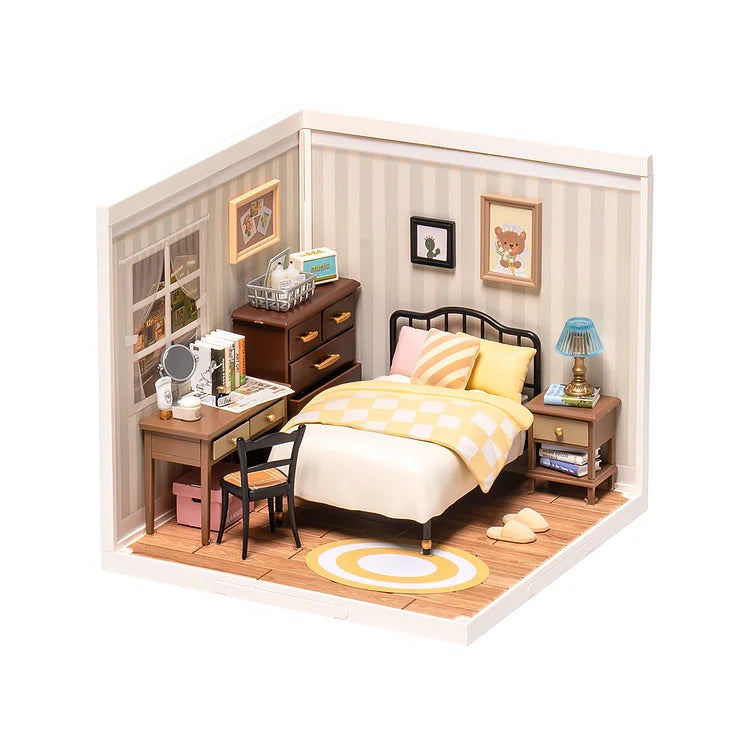 Rolife Sweet Dream Schlafzimmer DIY Kunststoff Miniaturhaus DW009