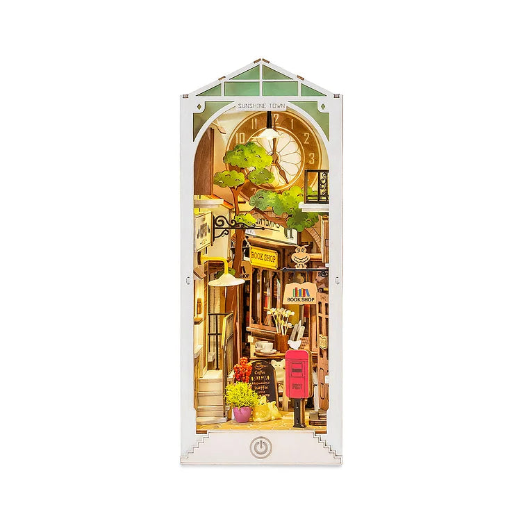 Rolife Sunshine Town Book Nook Regaleinsatz TGB02