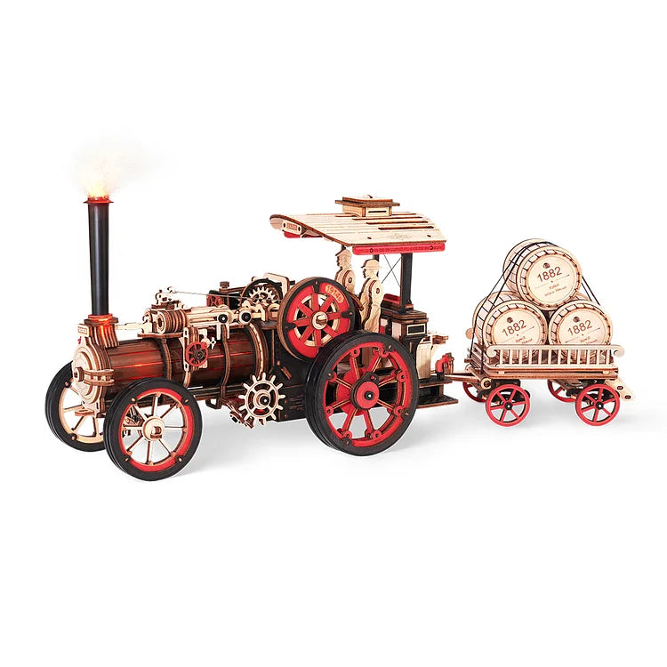 ROKR Dampfmaschine Mechanisches 3D-Holzpuzzle LKA01 | Robotime Online