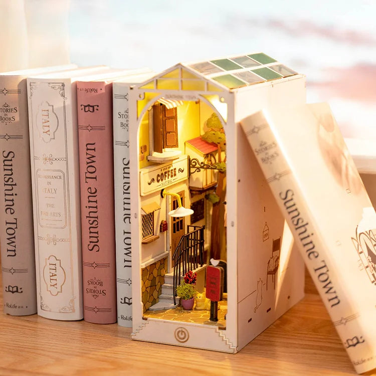 Étagère à livres Rolife Sunshine Town TGB02 | Robotime Online