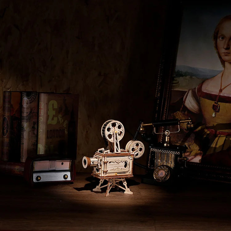 ROKR Vitascope Filmprojektor 3D-Holzpuzzle LK601 | Robotime Online