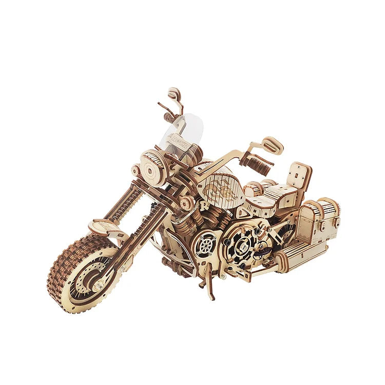 Puzzle 3D en bois ROKR Cruiser Motorcycle LK504 | Robotime Online