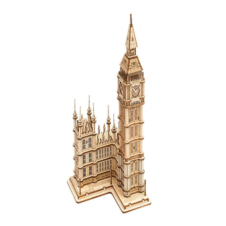 Rolife Big Ben mit Lichtern TG507 Architektur 3D-Holzpuzzle | Robotime Online