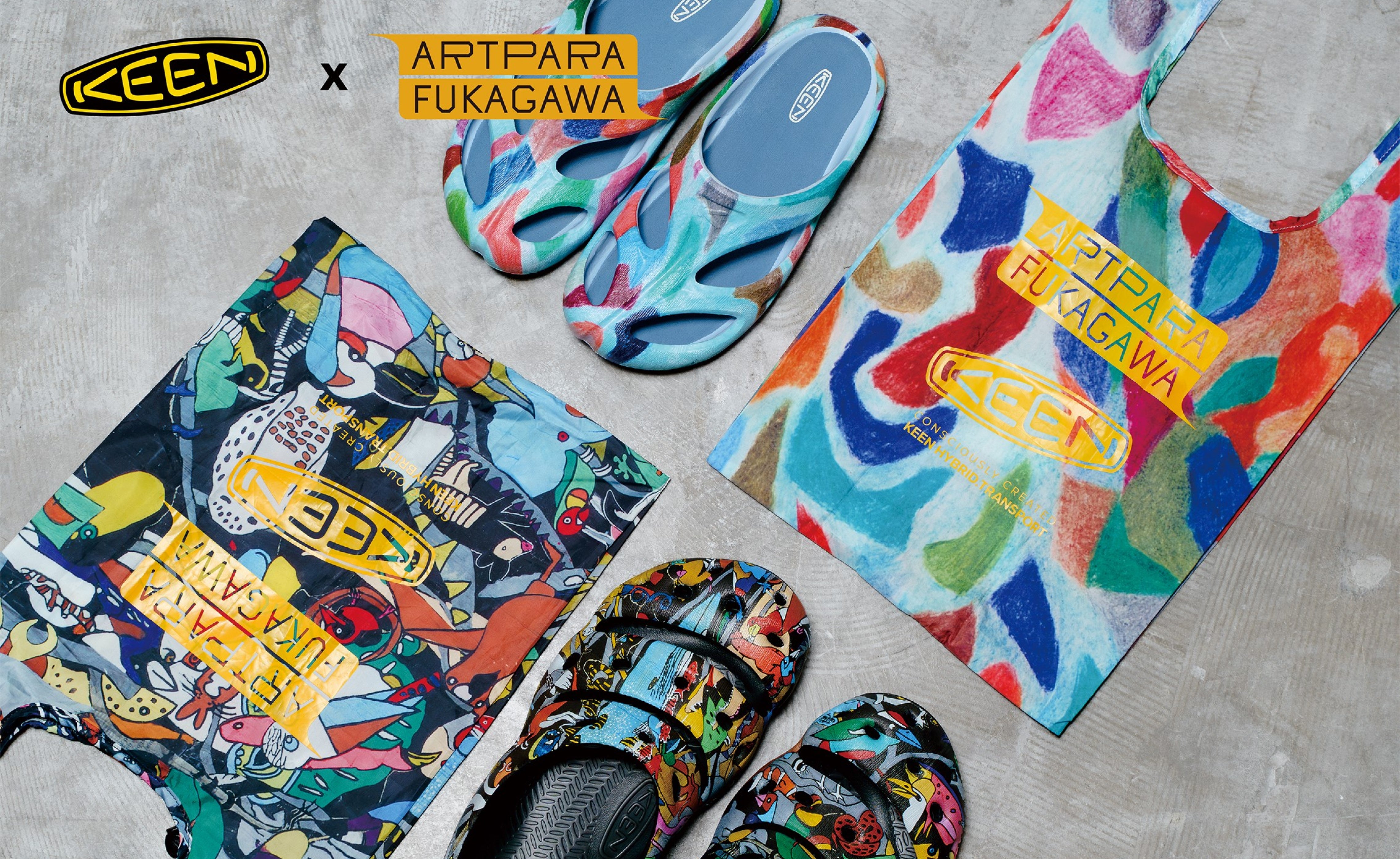 KEEN × ARTPARA FUKAGAWA コラボレーションアイテム第２弾発売