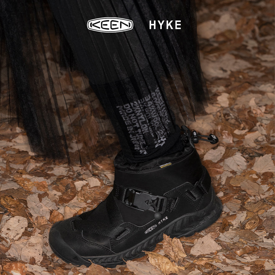 ウィメンズ フッドゼラ ネクシス ウォータープルーフ KEEN x HYKE ウィンターブーツ | Hyke Black