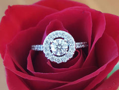 Pre Loved Hearts on Fire Engagement Ring