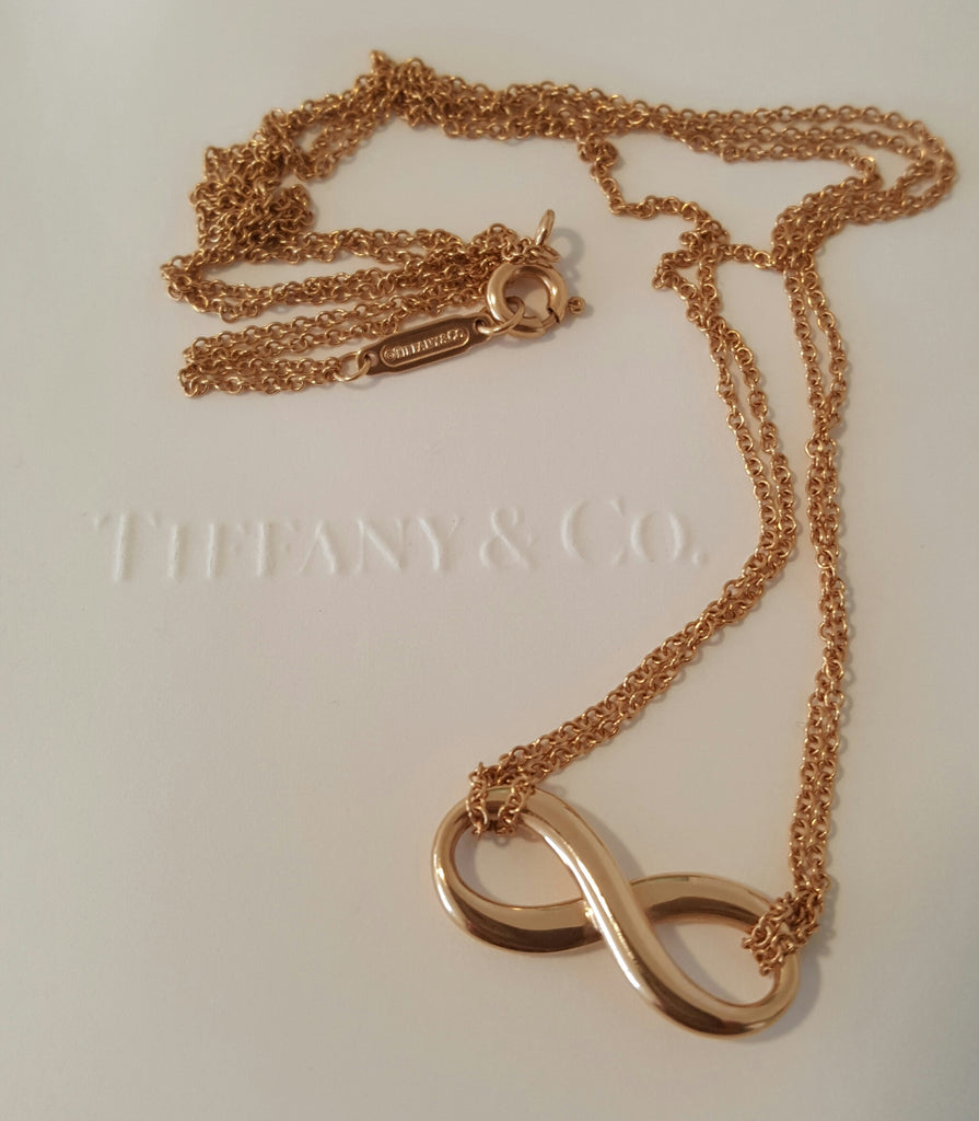 tiffany and co infinity necklace price