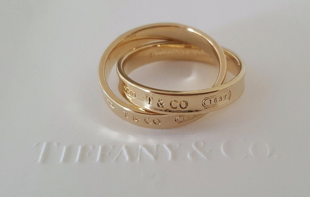 tiffany 1837 gold ring