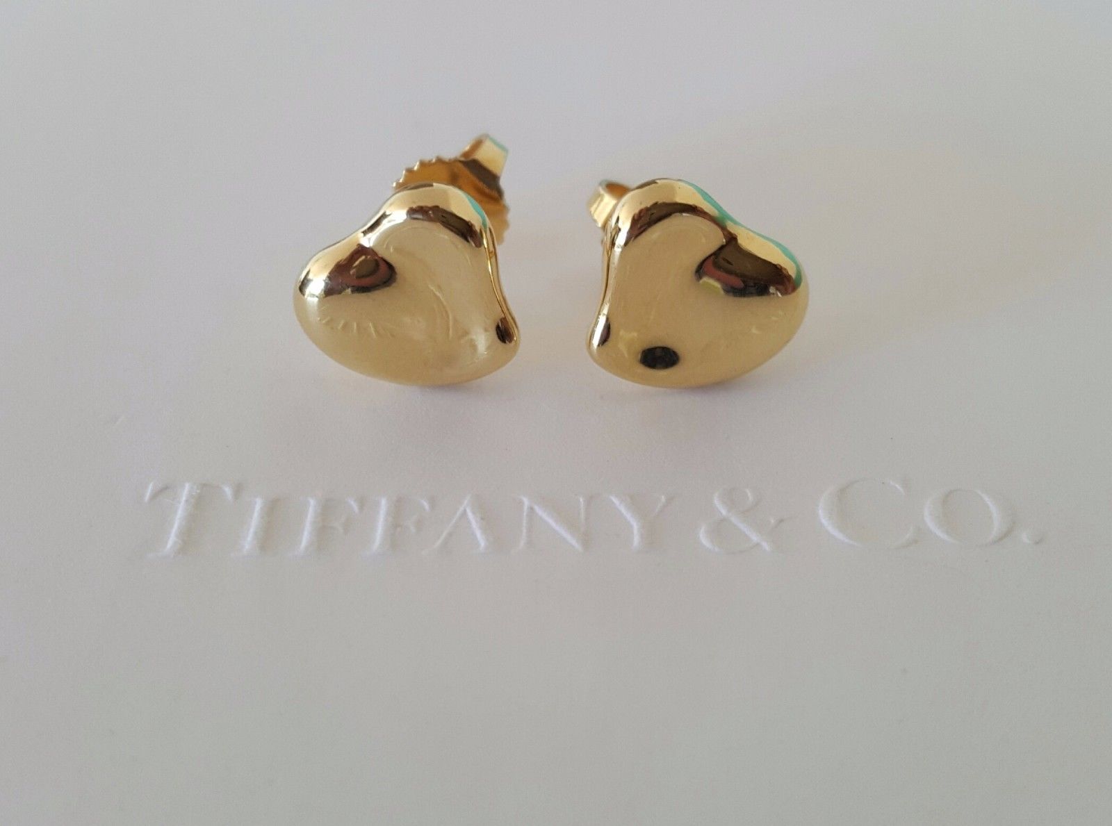 tiffany full heart earrings