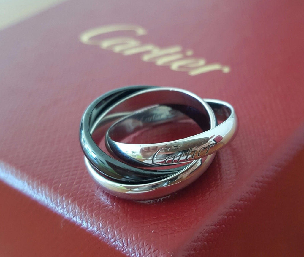 vintage cartier trinity ring