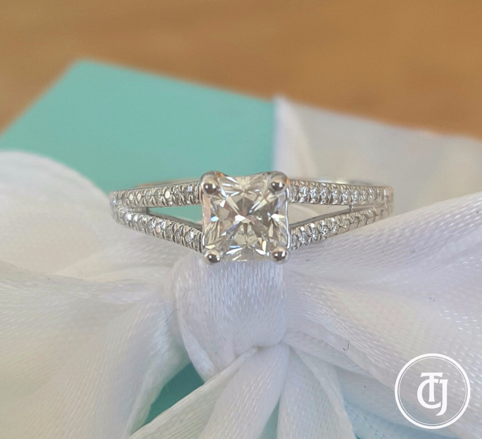 tiffany split shank engagement ring