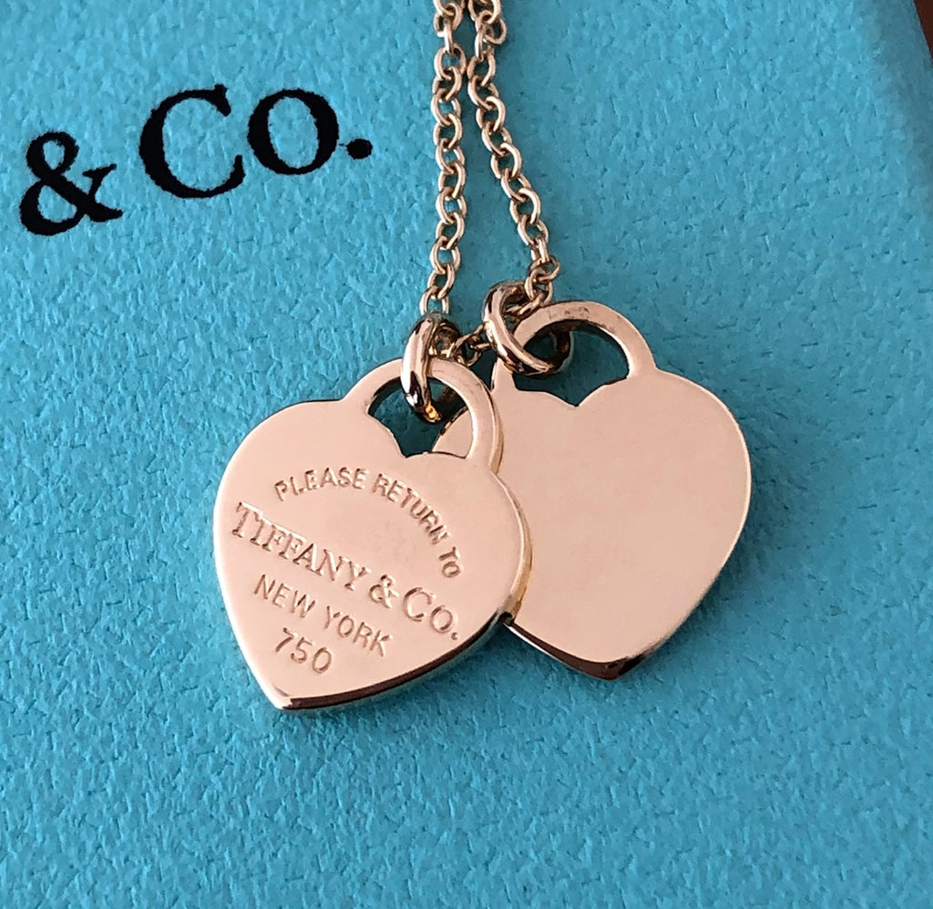 For competition: Tiffany & Co. 18ct Yellow Gold Double Mini Return To ...