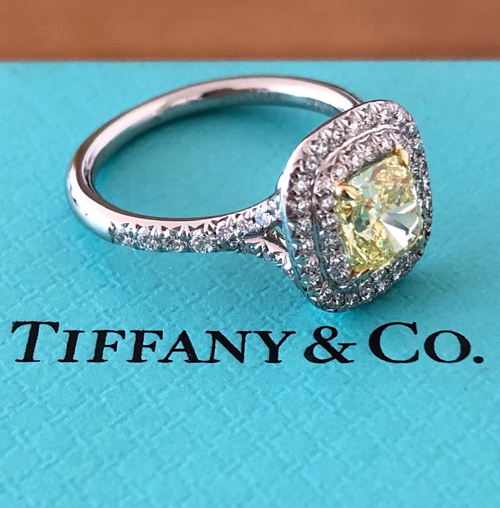 pre loved tiffany engagement rings