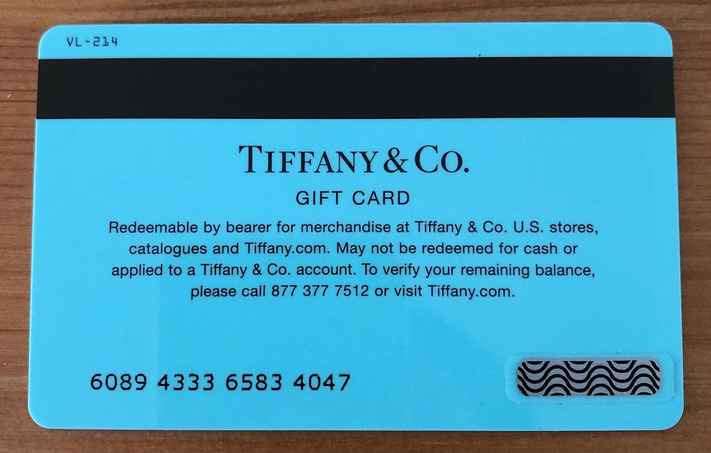 tiffany and co voucher code
