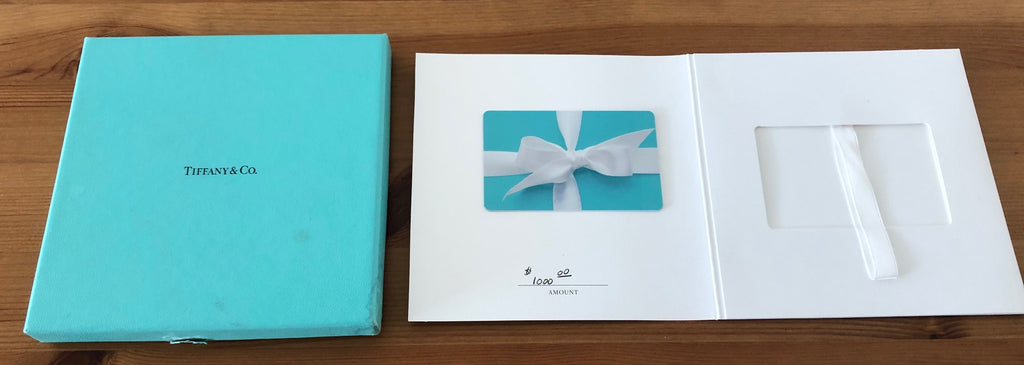 tiffany and co voucher