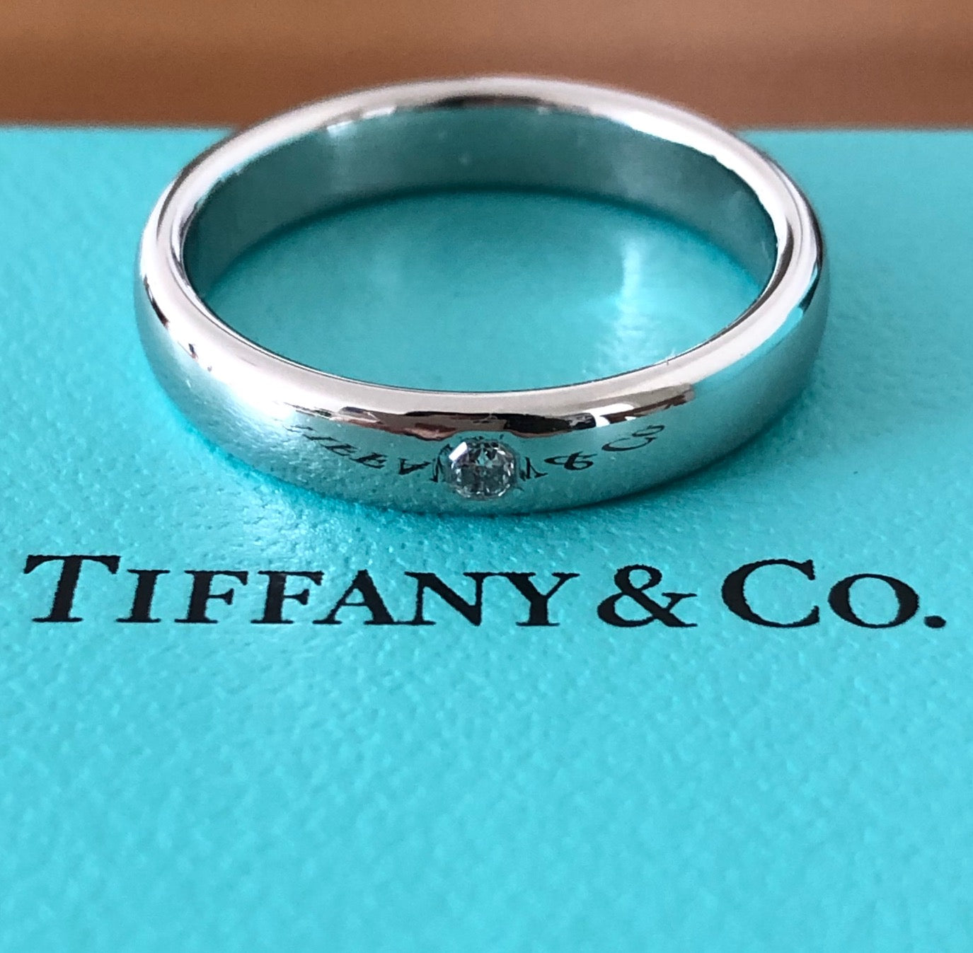 Tiffany \u0026 Co. 3mm Lucida Platinum Band 