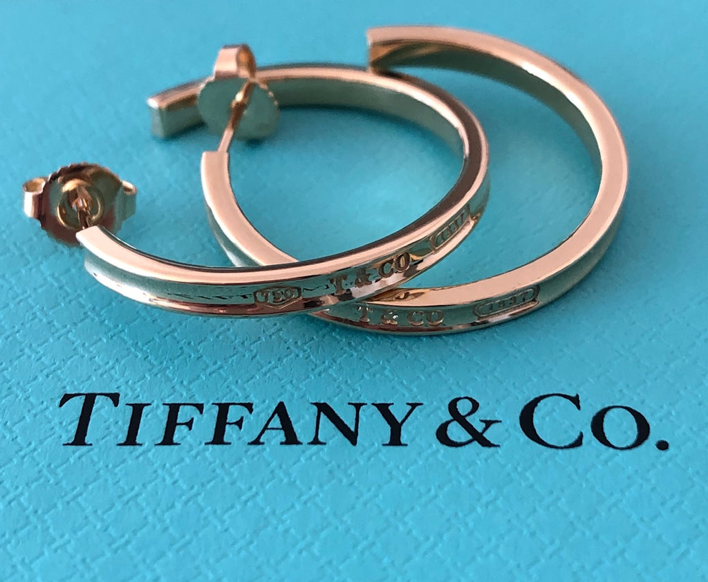 tiffany 1837 hoop earrings large