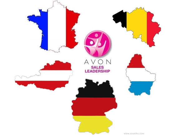 Avon in Frankrijk, België, Luxemburg