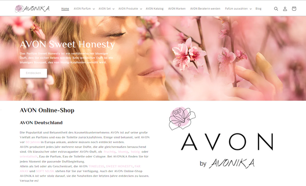 Avonika Online-Shop