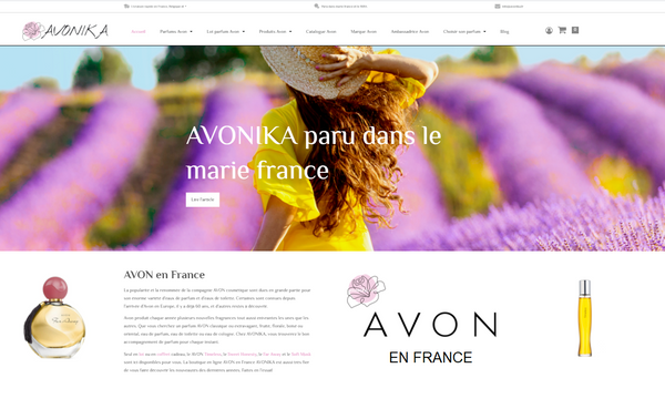 Boutique Avon en ligne Avonika