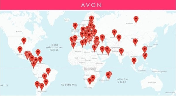 Avon dans le monde