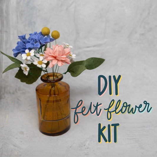 Felt Flower Bouquet Kit – New Orleans Museum of Art Shop