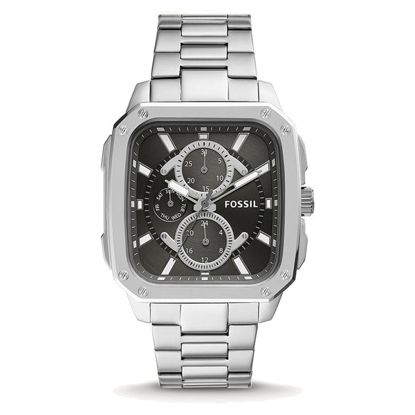 Fossil Men's Evanston Solar-Powered Two-Tone Stainless Steel Watch BQ2