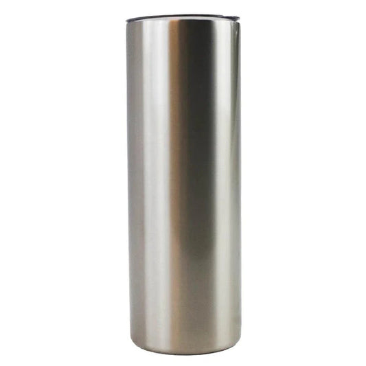 30 Oz Sublimation Blanks Straight Skinny Tumblers With Strawsstainless  Steel Dou