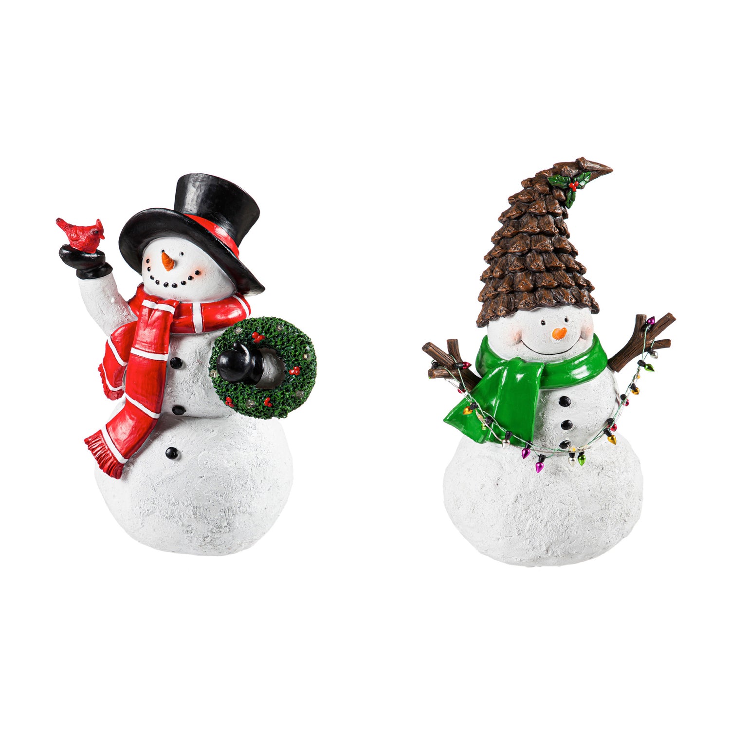 Evergreen Snowman Beaming Buddies Collapsible Lantern