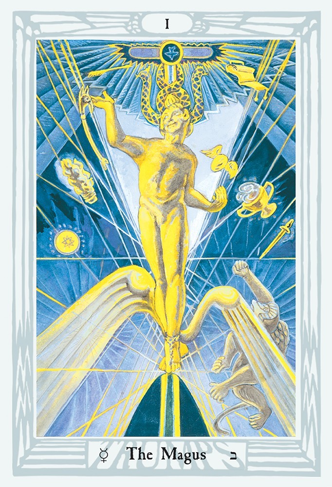 Thoth Tarot Deck by Aleister Crowley - Cast a Stone