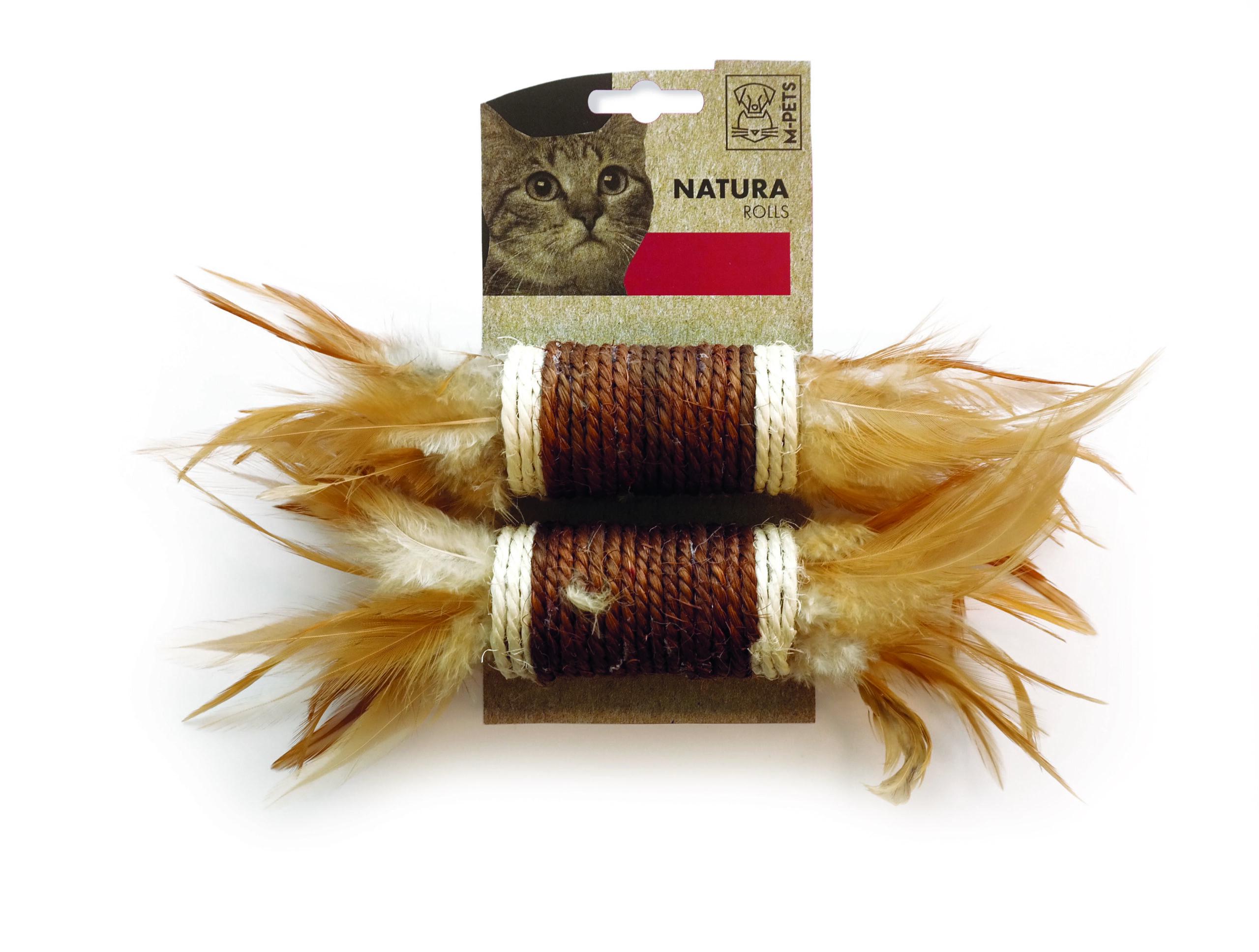M-Pets Natura Rolls Toy for Cats – tailsnation