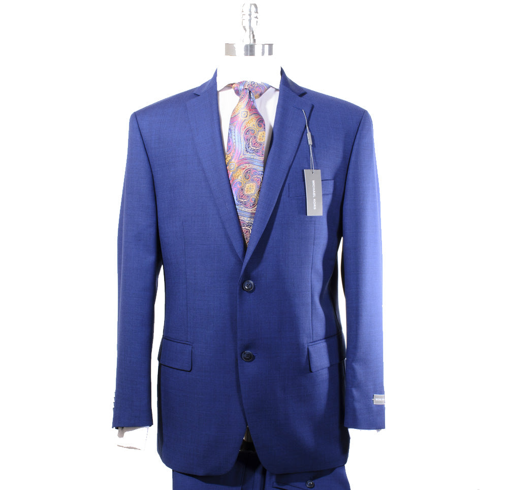 Michael Kors Modern Fit Solid Blue KELS2K2Z2025 – Unique Design Menswear