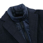 Prontomoda Men's L400913-14 Single Breasted Black Luxury Wool