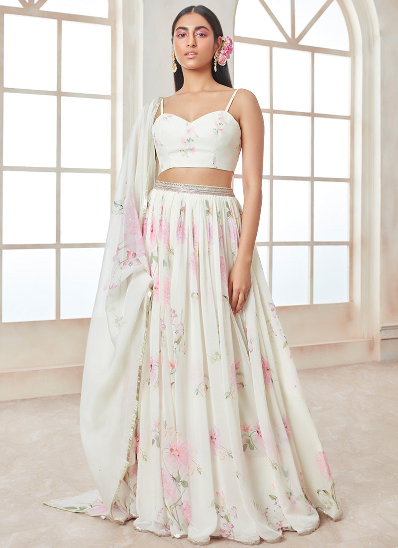 The Kiana Pink Bridal Lehenga Set | WaliaJones