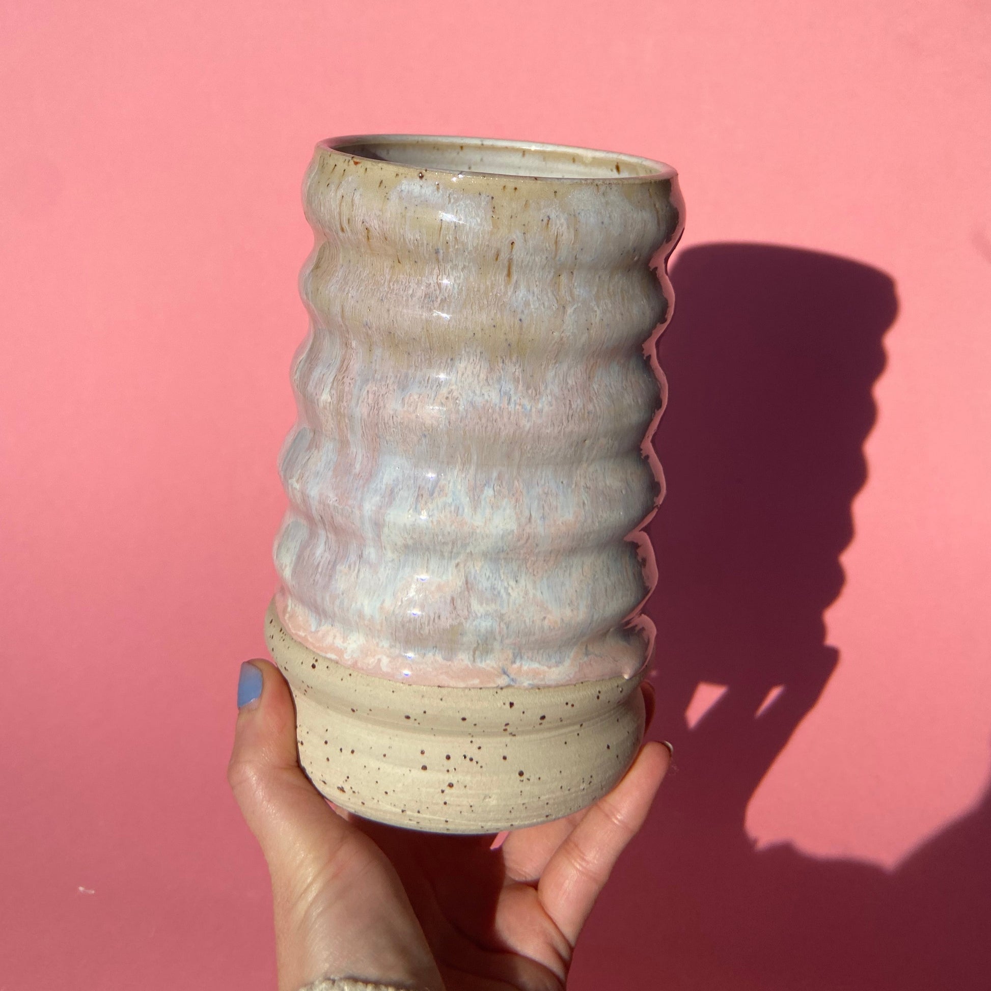 Wavie Vase Keramik Icecream Studio Moki 