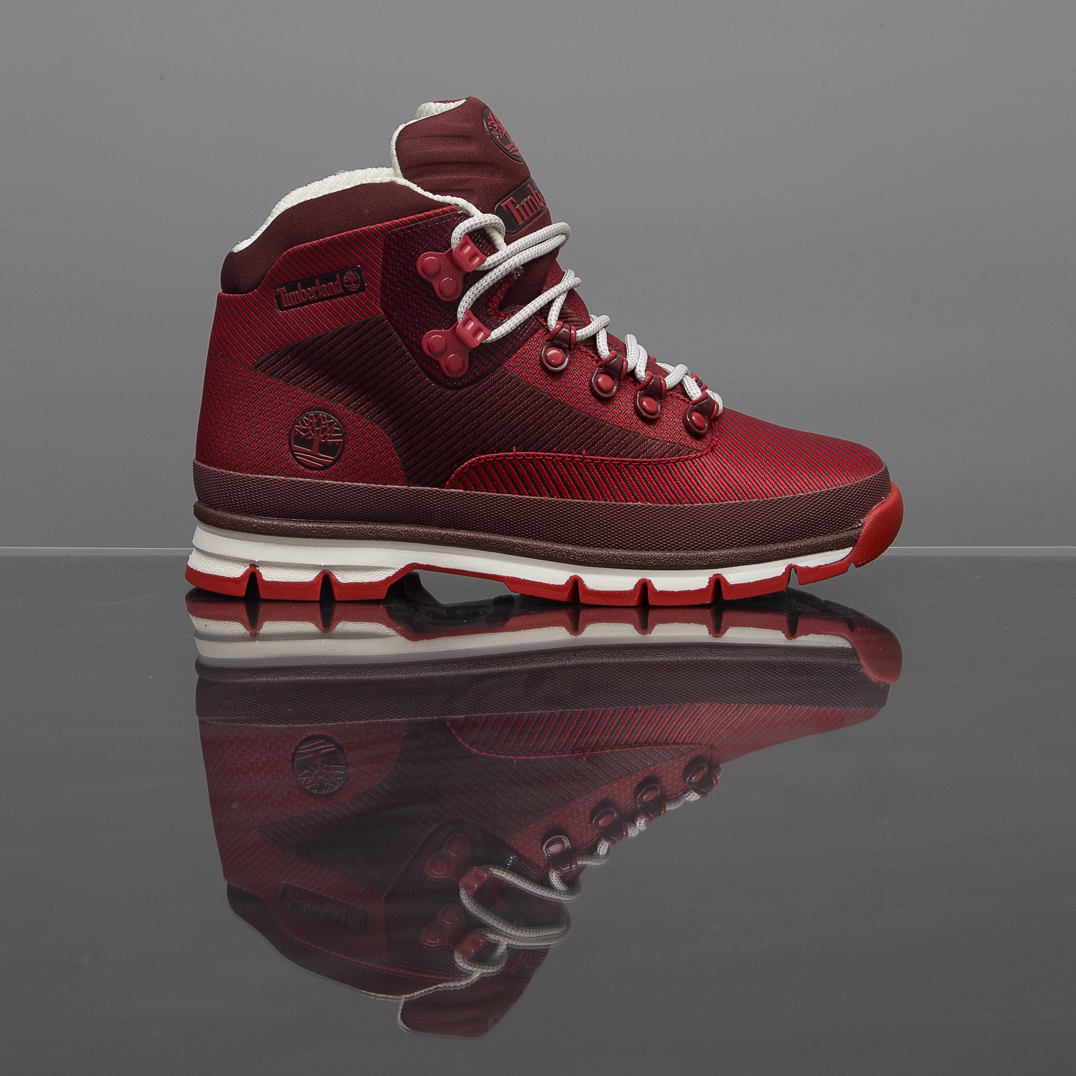 timberland euro hiker red