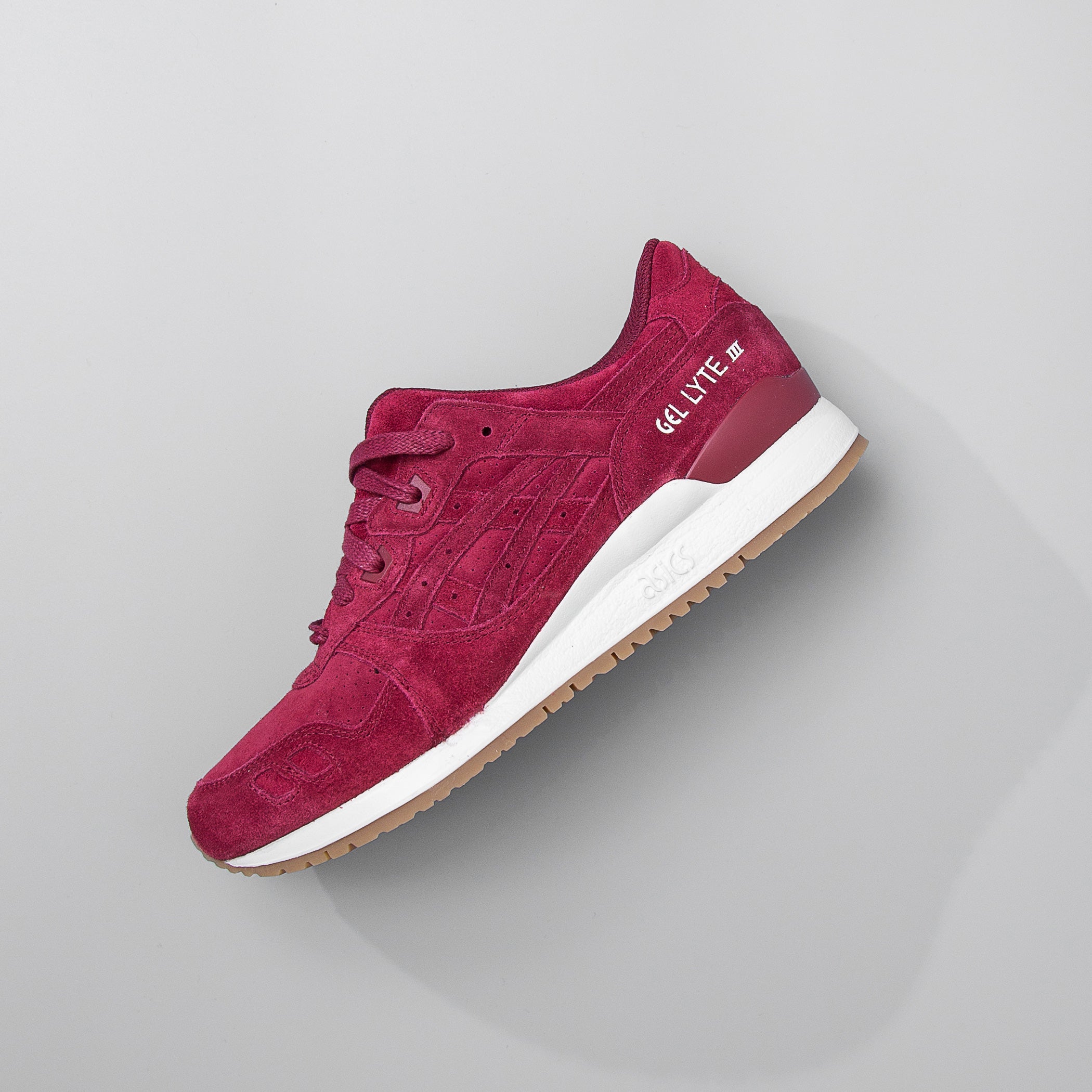 asics gel lyte iii maroon