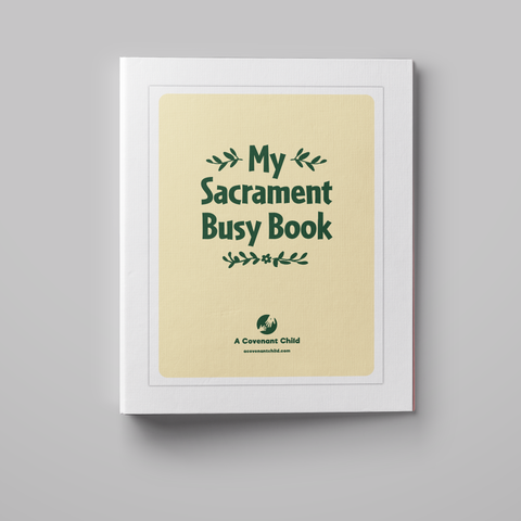 Sacrament Busy Book Binder