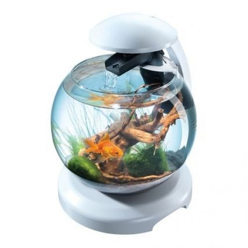 Acvariu bol Tetra Cascade Globe 6.8 L Alb