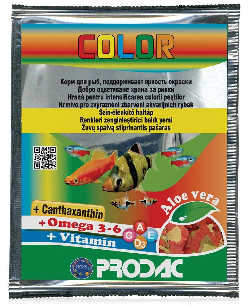 Hrana pentru pesti Prodac Color 12 g