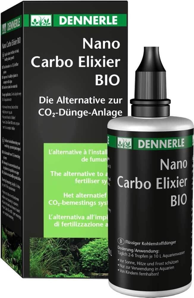 Fertilizant lichid pentru plante Dennerle Nano Carbo Elixir BIO 100ml