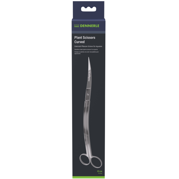 Foarfeca curbata pentru plante Dennerle Scissors Curved 25cm