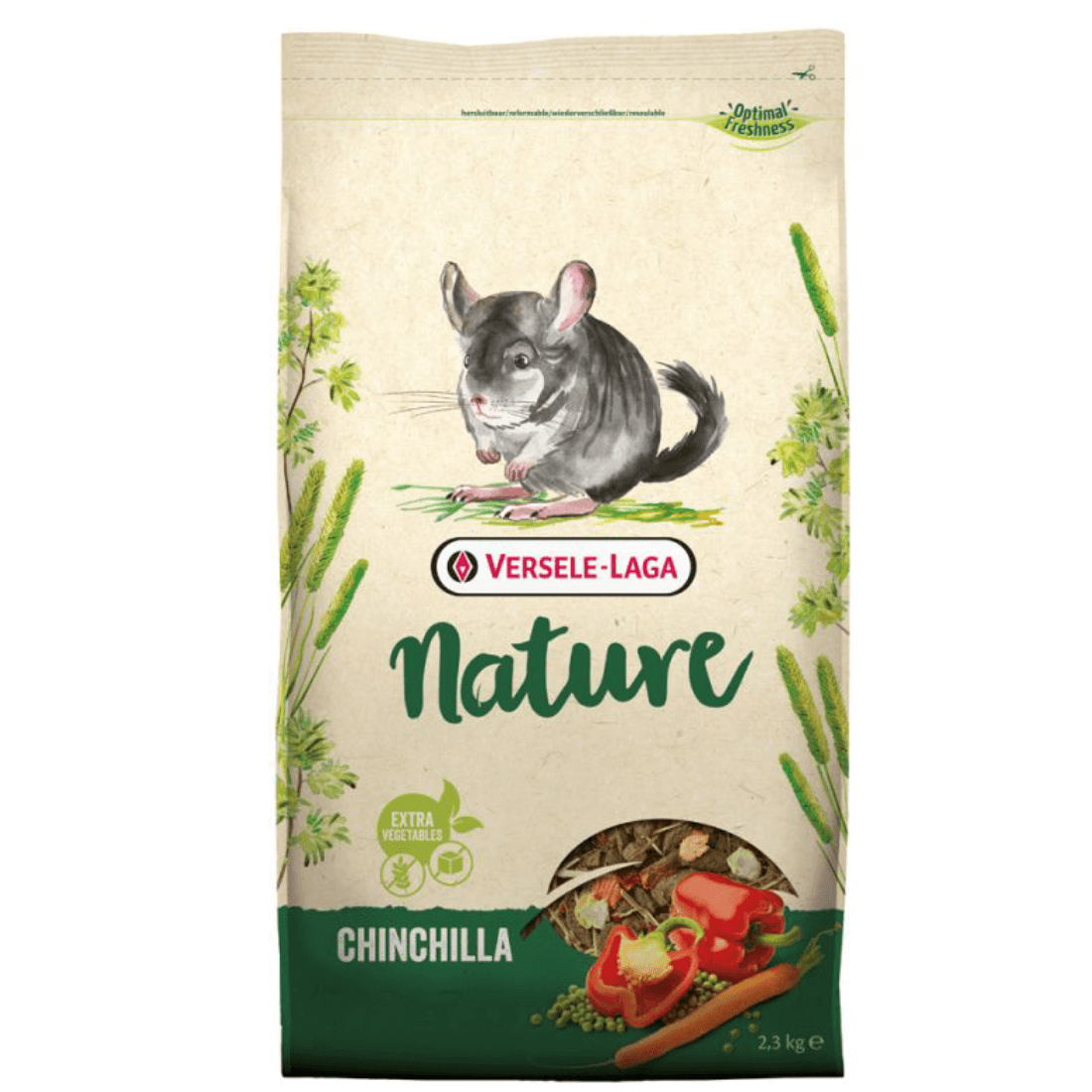 Hrana pentru Chinchilla Versele - Laga Nature 700g