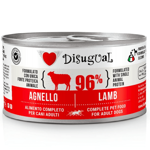 Hrana umeda pentru caini Disugual Dog Monoprotein Miel 150g