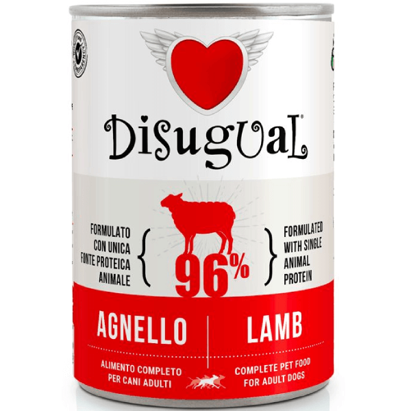 Hrana umeda pentru caini Disugual Dog Monoprotein Miel 400g