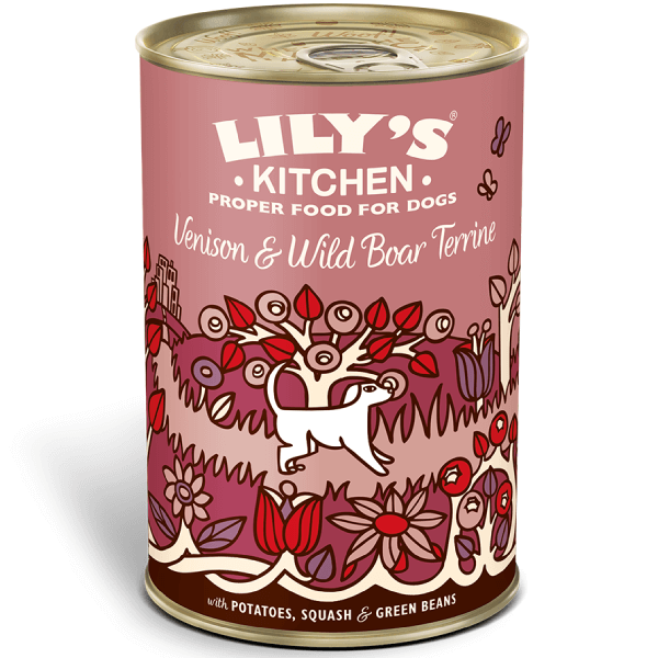 Hrana umeda pentru caini Lily\'s Kitchen Dog Caprioara&Mistret 400g