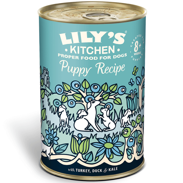 Hrana umeda pentru caini Lily\'s Kitchen Puppy Turkey-Duck-Kale 400g