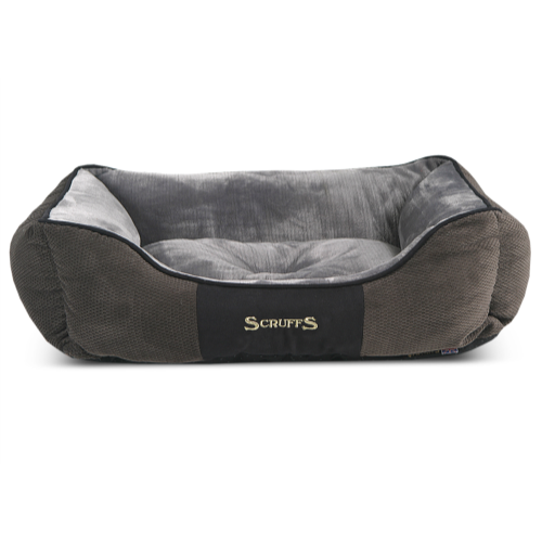 Culcus pentru caini Scruffs Chester Gri 50x40 cm