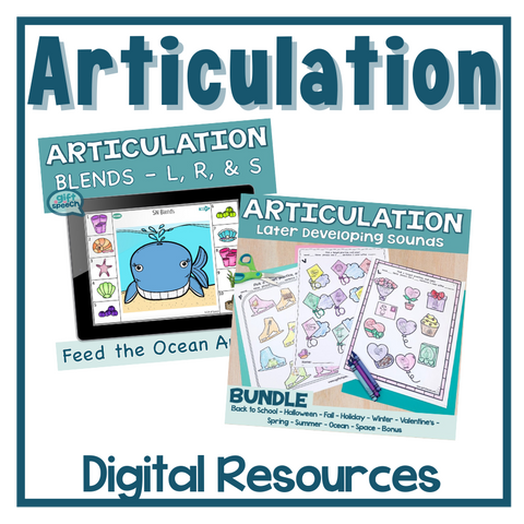 Articulation Digital Resources for Speech Therapy