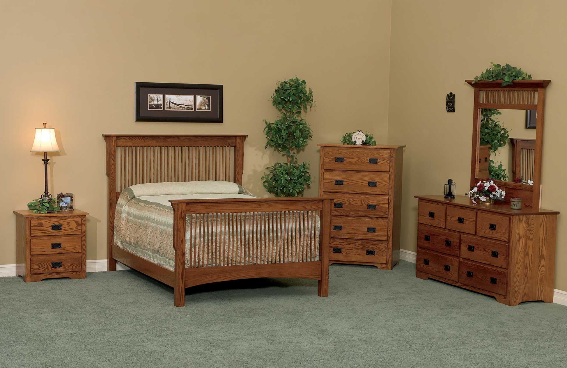 Eden Mission Bedroom Set